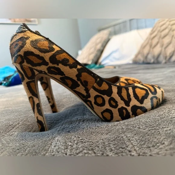 Sam Edelman Animal Print Heels - Picture 2 of 6